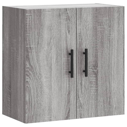 Wandkast 60x31x60 cm bewerkt hout grijs sonoma eikenkleurig