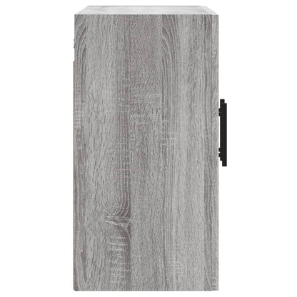 Wandkast 60x31x60 cm bewerkt hout grijs sonoma eikenkleurig