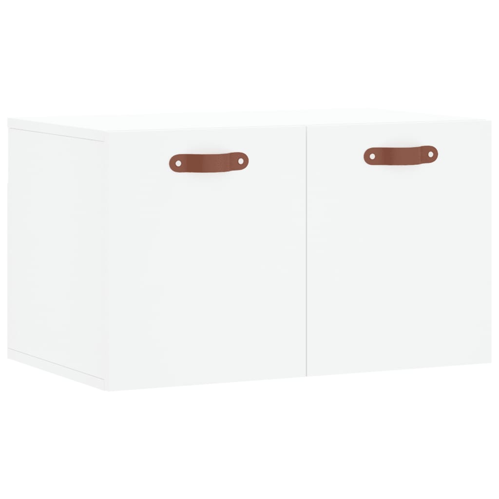 Wandkast 60X36,5X35 Cm Bewerkt Hout Wit