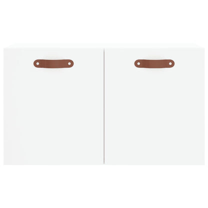 Wandkast 60X36,5X35 Cm Bewerkt Hout Wit