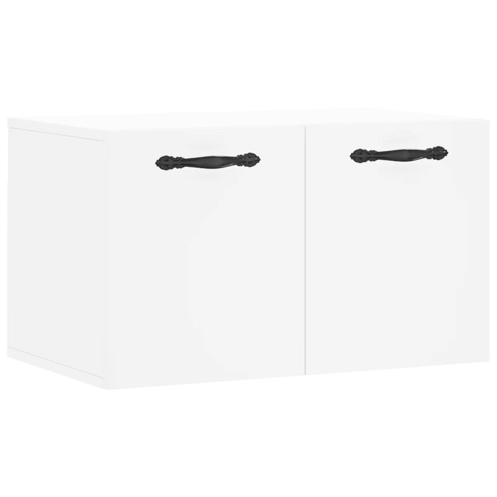 Wandkast 60X36,5X35 Cm Bewerkt Hout Wit