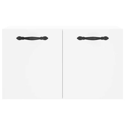 Wandkast 60X36,5X35 Cm Bewerkt Hout Wit
