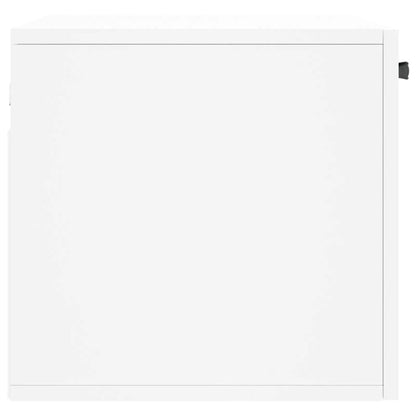 Wandkast 60X36,5X35 Cm Bewerkt Hout Wit
