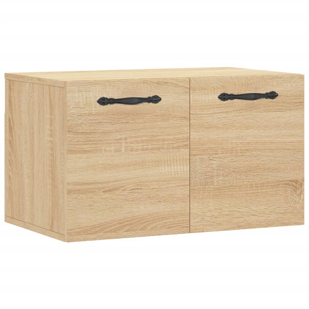 Wandkast 60x36,5x35 cm bewerkt hout sonoma eikenkleurig