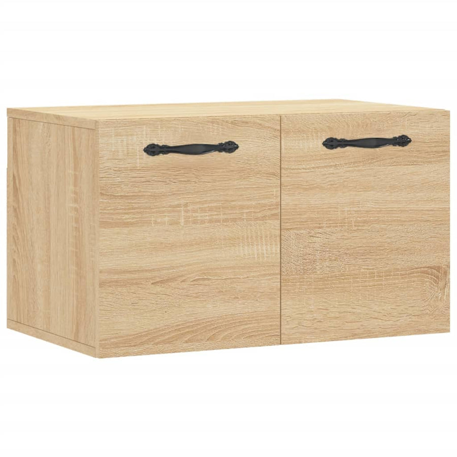 Wandkast 60x36,5x35 cm bewerkt hout sonoma eikenkleurig