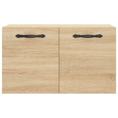 Wandkast 60x36,5x35 cm bewerkt hout sonoma eikenkleurig