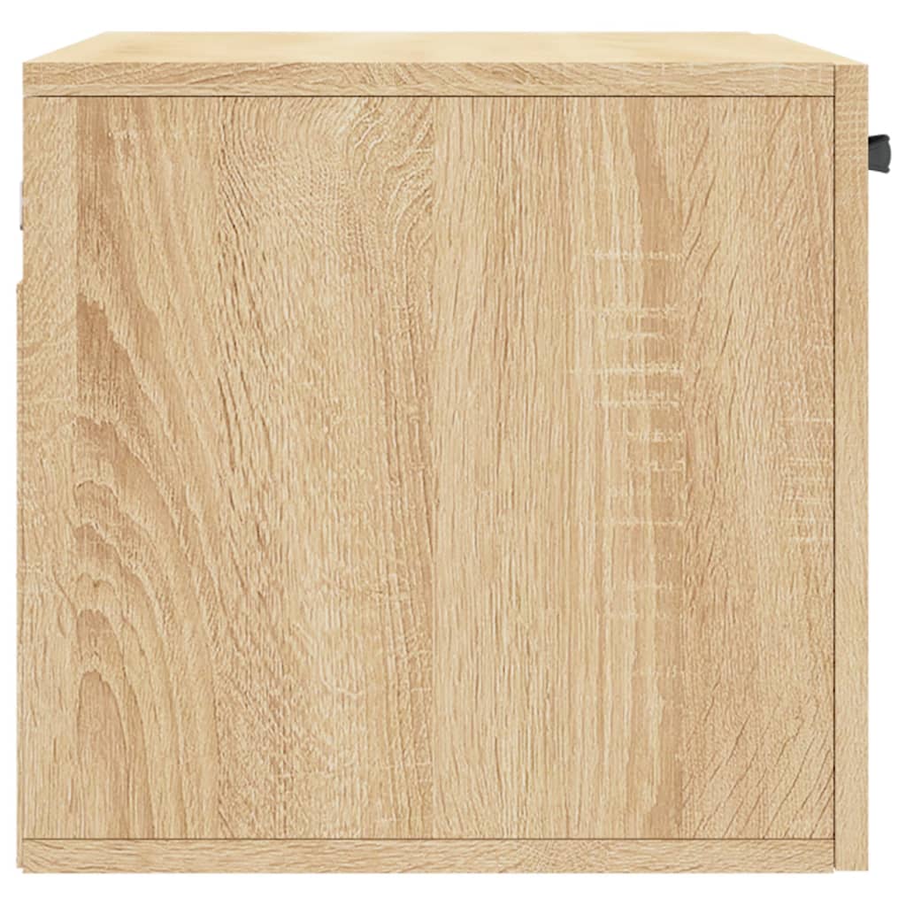 Wandkast 60x36,5x35 cm bewerkt hout sonoma eikenkleurig