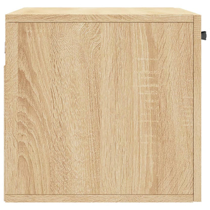 Wandkast 60x36,5x35 cm bewerkt hout sonoma eikenkleurig