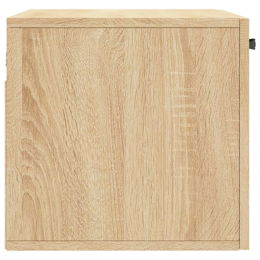 Wandkast 60x36,5x35 cm bewerkt hout sonoma eikenkleurig