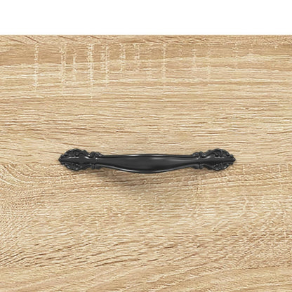 Wandkast 60x36,5x35 cm bewerkt hout sonoma eikenkleurig