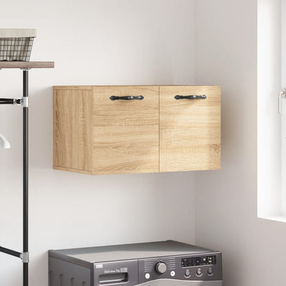 Wandkast 60x36,5x35 cm bewerkt hout sonoma eikenkleurig