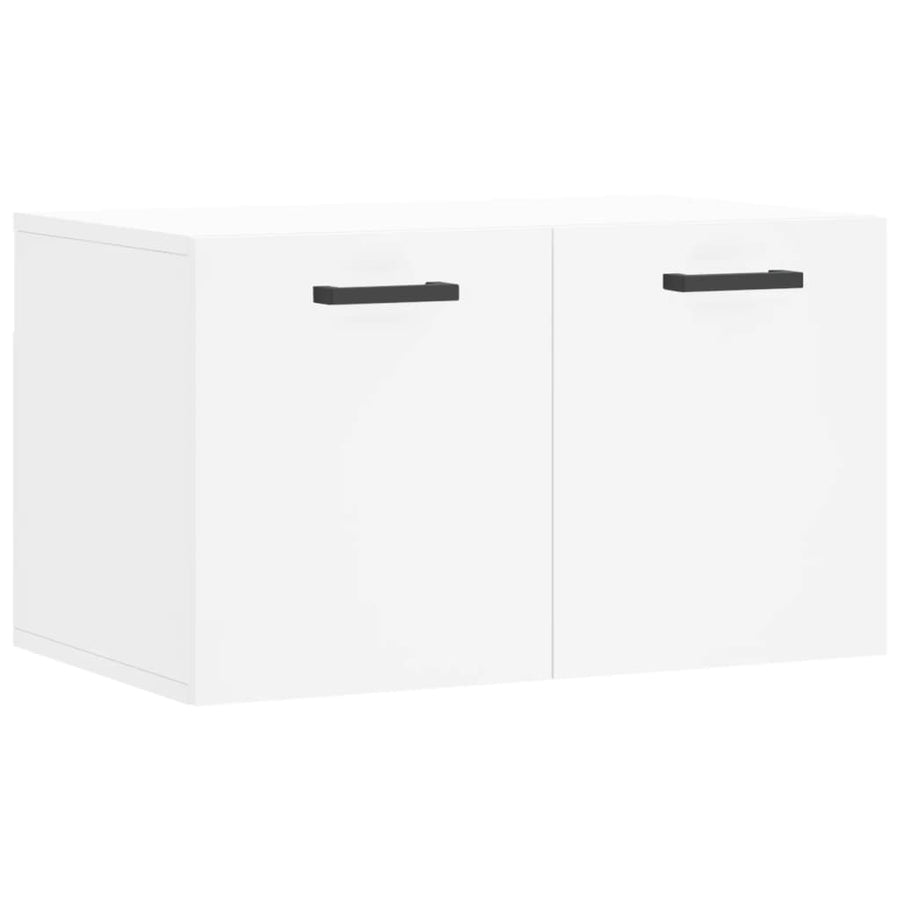 Wandkast 60X36,5X35 Cm Bewerkt Hout 60 x 36.5 x 35 cm Wit