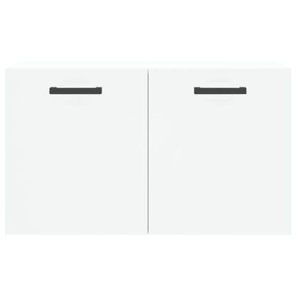 Wandkast 60X36,5X35 Cm Bewerkt Hout 60 x 36.5 x 35 cm Wit