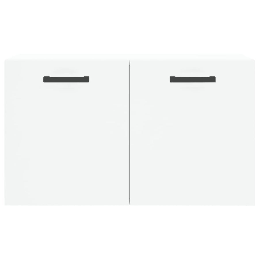Wandkast 60X36,5X35 Cm Bewerkt Hout 60 x 36.5 x 35 cm Wit