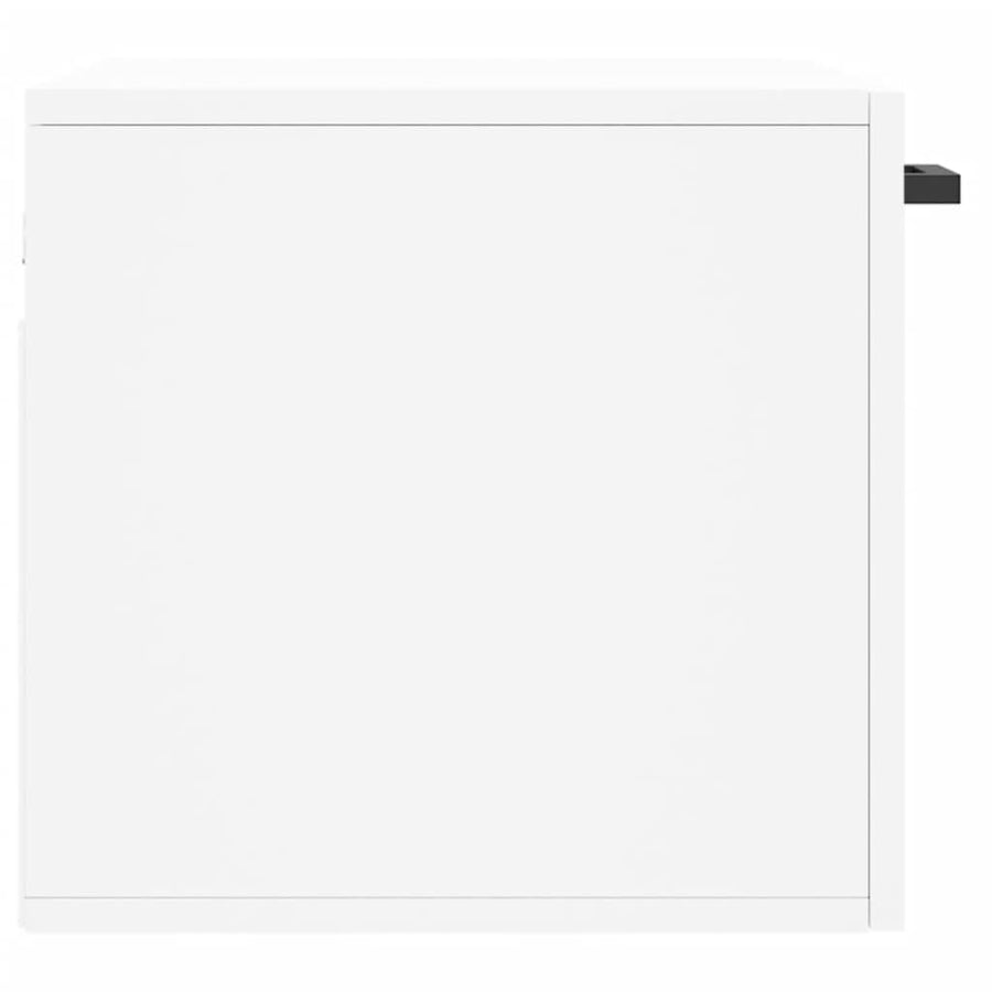 Wandkast 60X36,5X35 Cm Bewerkt Hout 60 x 36.5 x 35 cm Wit