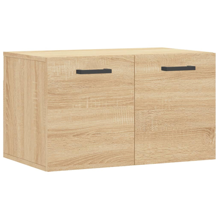 Wandkast 60X36,5X35 Cm Bewerkt Hout Sonoma Eikenkleurig