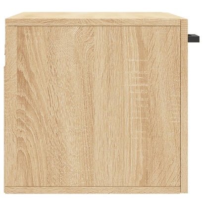 Wandkast 60X36,5X35 Cm Bewerkt Hout Sonoma Eikenkleurig