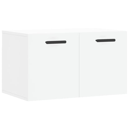 Wandkast 60X36,5X35 Cm Bewerkt Hout Wit