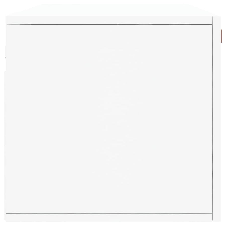 Wandkast 100X36,5X35 Cm Bewerkt Hout Wit