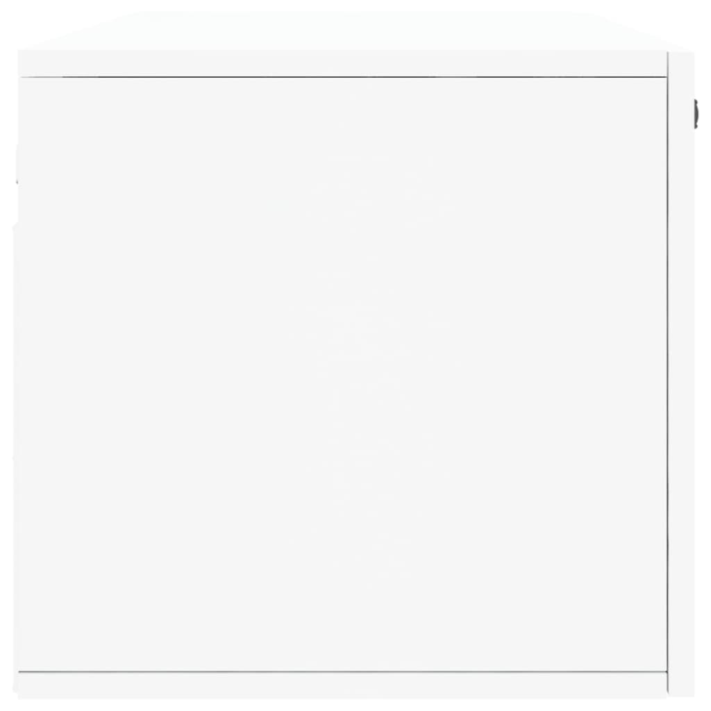 Wandkast 100X36,5X35 Cm Bewerkt Hout 100 x 36.5 x 35 cm Wit