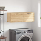 Wandkast 100x36,5x35 cm bewerkt hout sonoma eiken