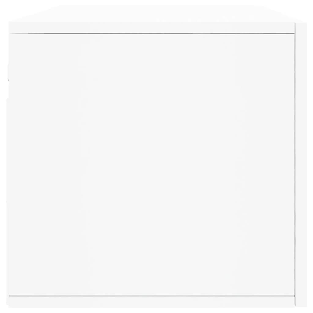 Wandkast 100X36,5X35 Cm Bewerkt Hout 100 x 36.5 x 35 cm Wit