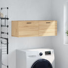 Wall cabinet 100x36.5x35 cm engineered wood Sonoma oak-coloured