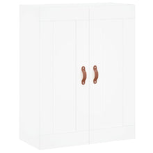 Wandkast 69,5X34X90 Cm Bewerkt Hout Wit