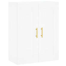 Wandkast 69,5X34X90 Cm Bewerkt Hout Wit