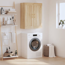 Wandkast 69,5X34X90 Cm Bewerkt Hout Kleurig Sonoma eiken