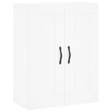 Wandkast 69,5X34X90 Cm Bewerkt Hout Wit