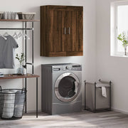 Wandkast 69,5x34x90 cm bewerkt hout bruin