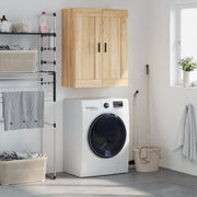 Wandkast 69,5x34x90 cm bewerkt hout sonoma eiken