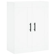 Wandkast 69,5X34X90 Cm Bewerkt Hout Wit
