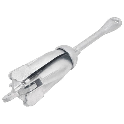 Anker Inklapbaar ,5 Kg Smeedijzer Zilverkleurig 1.5 kg met touw