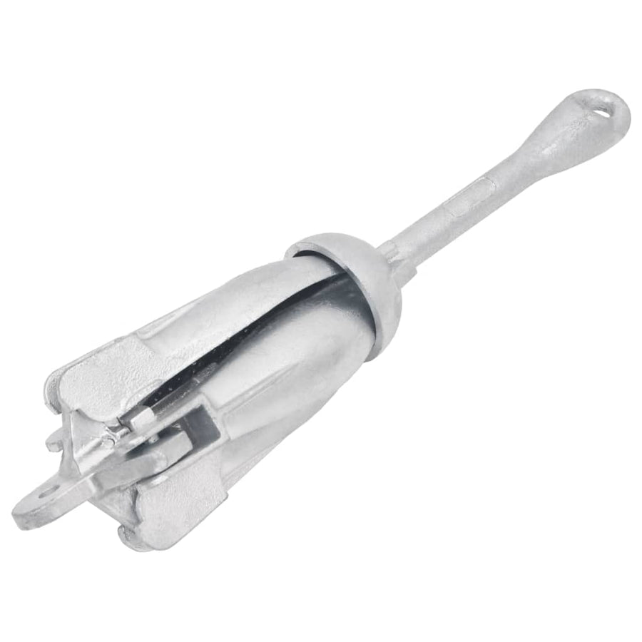 Anker Inklapbaar ,5 Kg Smeedijzer Zilverkleurig 1.5 kg met touw