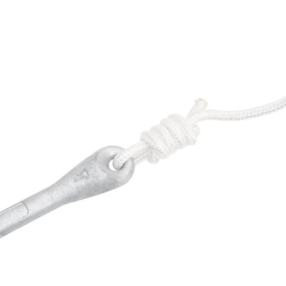 Anker Inklapbaar ,5 Kg Smeedijzer Zilverkleurig 1.5 kg met touw