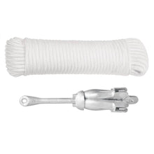 Anker Inklapbaar 2,5 Kg Smeedijzer Zilverkleurig 2.5 kg met touw