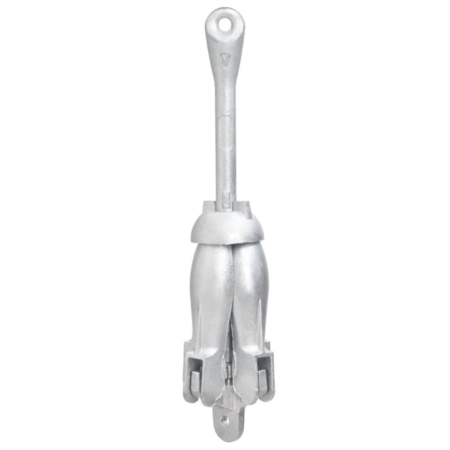 Anker Inklapbaar 2,5 Kg Smeedijzer Zilverkleurig 2.5 kg met touw
