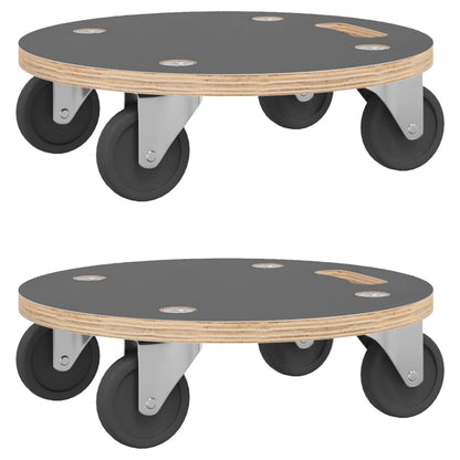 Meubelhondjes Rond Ø38X11,5 Cm Ø 38 x 11.5 cm