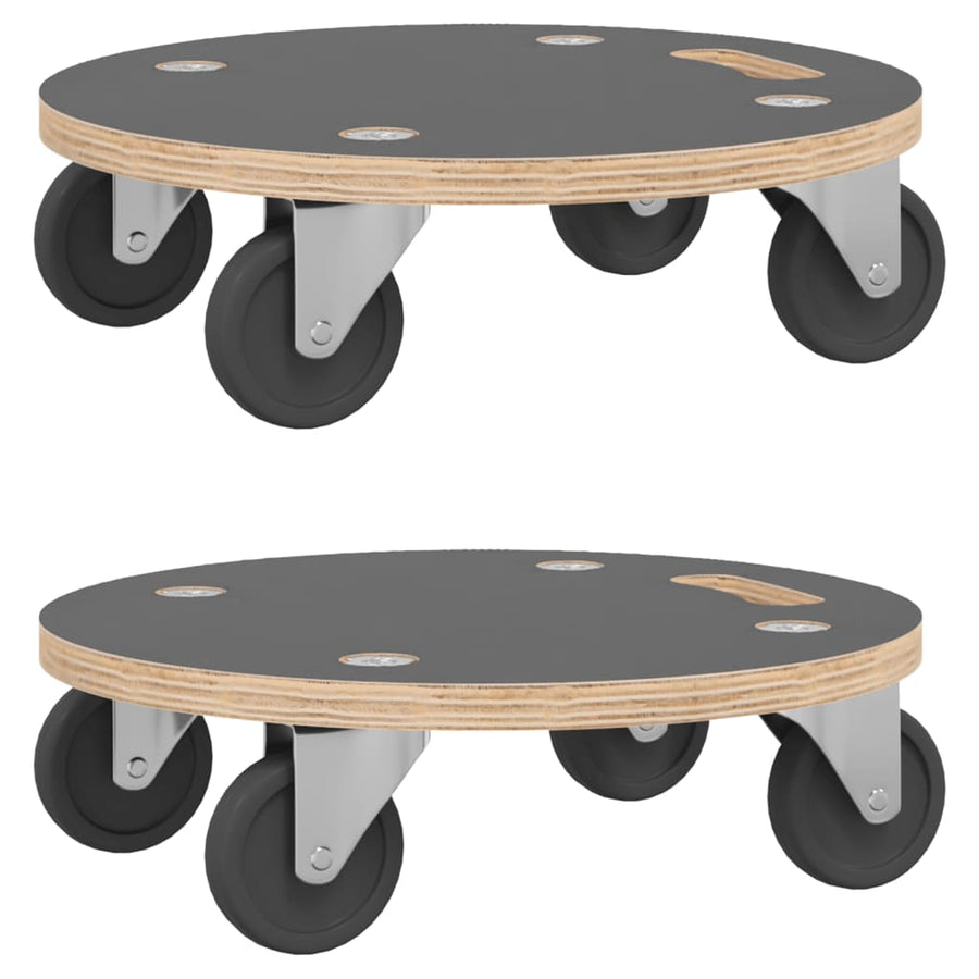 Meubelhondjes Rond Ø38X11,5 Cm Ø 38 x 11.5 cm