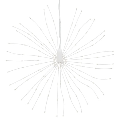 Kerstverlichting Vuurwerk 2 St 140 Koudwitte Led's 17 Cm