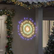 Christmas lights fireworks 2 pcs 140 multi-coloured LEDs 17 cm