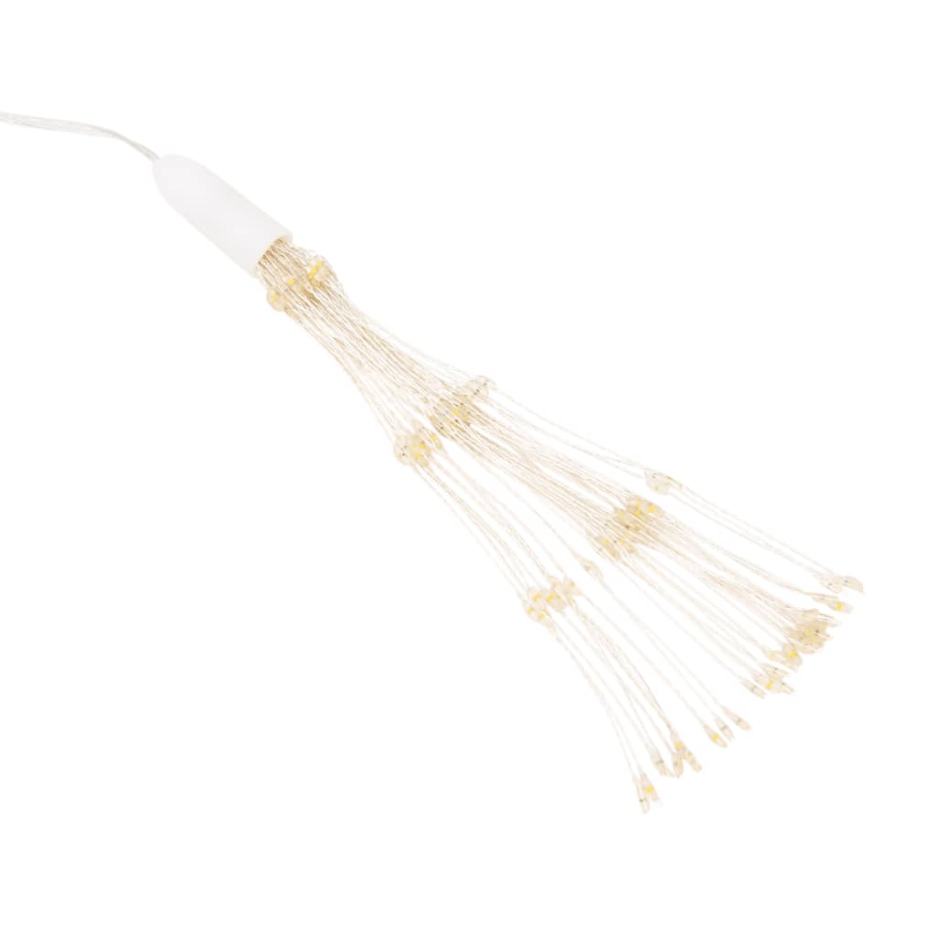 Kerstverlichting Vuurwerk 8 St 140 Meerkleurige Led's 17 Cm