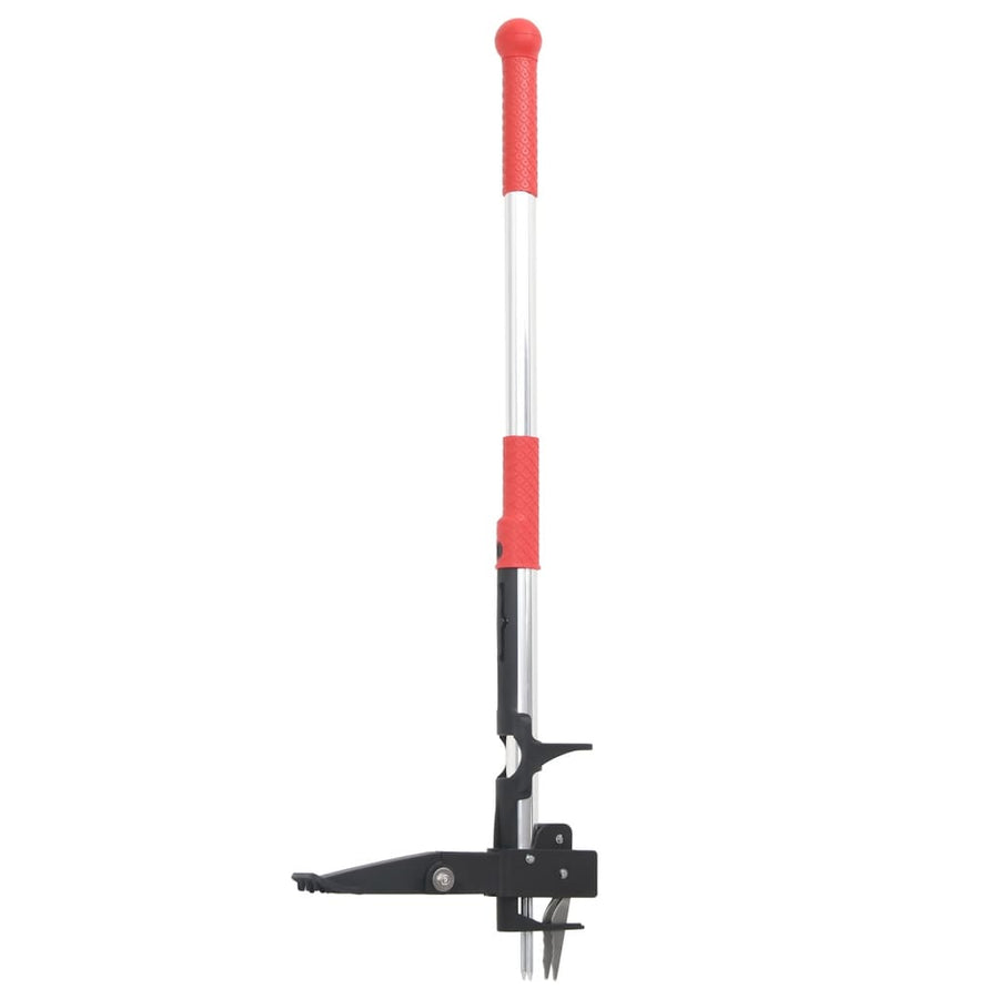 Onkruidsteker 99,5 Cm Geanodiseerd Aluminium Rood En Zilver 1