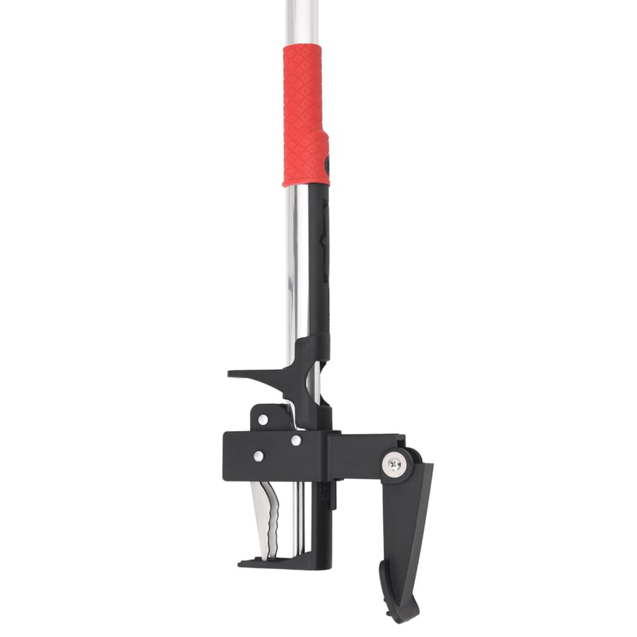 Onkruidsteker 99,5 Cm Geanodiseerd Aluminium Rood En Zilver 1