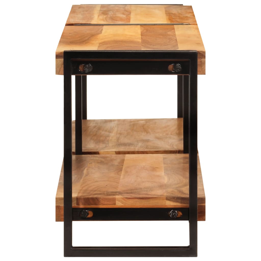 Tv-meubel 160x30x40 cm massief acaciahout