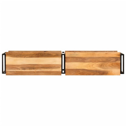 Tv-meubel 160x30x40 cm massief acaciahout