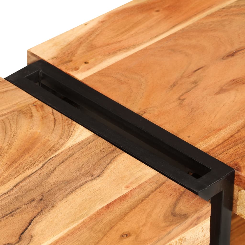 Tv-meubel 160x30x40 cm massief acaciahout
