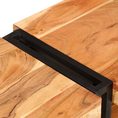 Tv-meubel 160x30x40 cm massief acaciahout